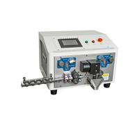 Máquina automática for cortar y pelar cables de computadora Máquina cortadora y peladora de cables revestidos