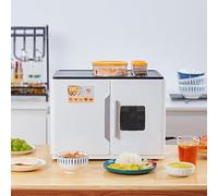 Máquina automática for hacer roti, chapati y pan plano. Máquina eléctrica for hacer panqueques. Funcionamiento con un solo toque for 20 piezas a la vez. Ideal for chapati, tortas de maíz y tortillas