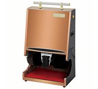 Máquina Automática Lustrado de Zapatos,Pulidora Eléctrica con Doble Cepillo | Durabilidad Calidad Comercial,Pulido Que Ahorra Tiempo En 1 Minuto,con Visualización Fecha/Temperatura para Hotel,Oficina
