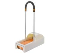 Máquina automática para cubrir zapatos: protectores de pies eficientes para el hogar y la oficina, ideal para laboratorios y fábricas Contiene 1/2/3/4 rollos de película white 1 roll of film