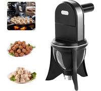 Máquina Automática para Hacer Albóndigas, Aparato Eléctrico para Enrollar Albóndigas, Máquina para Dumplings Dulces y Bolas de Pescado, Práctica Máquina Eléctrica para Formar Bolas de Masa Dulce