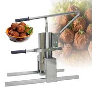 Máquina automática para hacer albóndigas para carne de res, pescado, cordero y cerdo, pequeño dispositivo de formación manual para uso comercial, fácil de operar, ideal para el hogar o restaurante