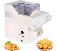 Máquina automática para hacer galletas de 220 V, prensa para galletas, con 8 boquillas y 6 moldes, ideal para repostería casera y tiendas de postres.