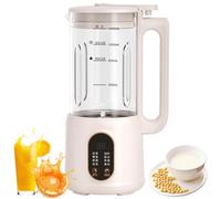 Máquina automática para hacer leche de soja, 1200 ml, almendra casera, avena, coco, leche a base de plantas de soja, sin lácteos, temporizador de 12 horas, autolimpieza