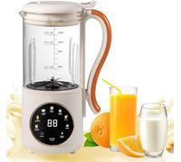 Máquina Automática Para Hacer Leche De Soja 8 En 1 - Máquina Automática Para Hacer Leche De Frutos Secos De 47 Oz/1400 Ml Con 16 Cuchillas Autolimpiables - Temporizador De 24 Horas Para Hervir