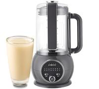 Máquina automática para hacer leche de soja y nueces 8 en 1 con cubierta insonorizada personalizada, temporizador de retardo de 24 horas, gran capacidad de 1,5 l y función de autolimpieza