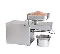 Máquina automática para la prensa de aceite Extractor de aceite de 1500 W de grado comercial Expulsor de aceite para aguacate Coco Lino Oliva Cacahuete de ricino Semilla de cáñamo Sésamo Girasol