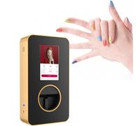 MáQuina AutomáTica Para Pintar UñAs Con Caja De Metal, Puede Identificar La Forma De Las UñAs Para Uso DoméStico, SalóN De Manicura, Cualquier Altura Montada En La Pared
