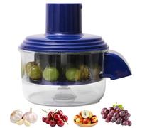 Máquina automática peladora de frutas de acero inoxidable, herramienta de pelado de uva recargable para ajo, verduras, pelado rápido, pelador eléctrico de ajo