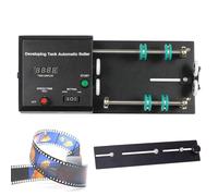 Máquina automática procesadora de película de Cuarto Oscuro, Soporte rodante de Rodillo de Tanque de Desarrollo automático con Temporizador de 1-30 Minutos y 4 programas preestablecidos