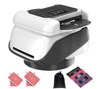 Máquina barajadora de cartas, distribuidor recargable giratorio de 360° para UNO, Blackjack, Texas Hold'em, soporta hasta 8 jugadores