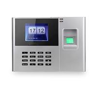 Máquina biométrica de Asistencia con contraseña de Huellas Dactilares, grabadora de Registro de empleados, Pantalla LCD de 2,8 Pulgadas, Reloj de Asistencia