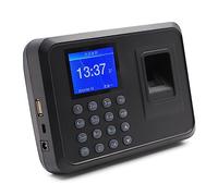 Máquina biométrica de Asistencia con contraseña de Huellas Dactilares Registrador de Registro de empleados; Dispositivo electrónico de Pantalla LCD