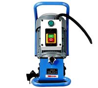 Máquina biseladora eléctrica portátil de mano, herramienta de corte de bordes en ángulo ajustable para acero inoxidable y materiales planos