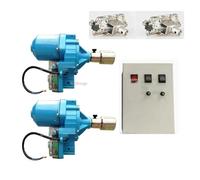 Máquina bobinadora, 1 juego de rodillo de película eléctrico for invernadero, motor enrollador + trepadores + fuente de alimentación, máquina bobinadora de película eléctrica de 24 V CC.(2 motor set)