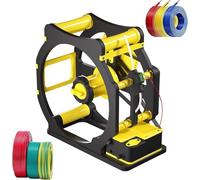 Máquina Bobinadora De Filamento 3D - Rebobinadora Industrial con Arranque/Parada Inteligente, Velocidad Ajustable, Filamento De Soldadura E Impresión 3D. Yellow