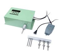 Máquina Bobinadora Eléctrica de Cinta, Máquina para Encintar Banda Elástica con Pedal, Pantalla Digital, Ajustable de 1 a 999 RPM, Bobinadora Automática de Cinta para Motor, Resorte y Cinta