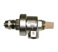 Máquina cambiadora de neumáticos, cilindro grande, válvula de control de metal de liberación rápida, pieza de repuesto con conexión para tubo Plus de 8 mm, 125 mm, compatible con rosca y aire