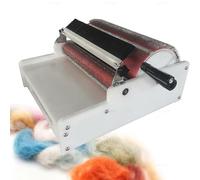 Máquina cardadora de lana con manivela para los amantes de las manualidades, conserva el alma de la artesanía con mezcla de colores sin esfuerzo, crea proyectos únicos de fieltro y fibra de 8 pulgadas