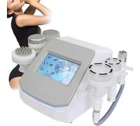Máquina Cavitación 120k,Máquina Esculpir Corporal 6 En 1, Dispositivo Multifunción Reducción Celulitis para Esculpir El Cuerpo Y La Cara,varios idiomas disponibles