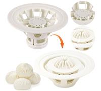 Máquina China de fabricación de Baozi, Flor Shaped Bun Bola de Bola de Bola de Masa, Chino Baozi Maker Machine, Gadget de Cocina de Calidad Alimentaria para Principiantes de Cocina en Casa (blanco)