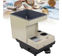 Máquina clasificadora de monedas de alta velocidad, 3000 piezas/min, contador clasificador de monedas para monedas de 15 mm a 35 mm, fichas