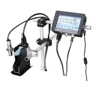 Máquina codificadora automática de inyección de tinta de 12,7 mm/25,4 mm for línea de producción. Equipo industrial de codificación y marcado con pantalla táctil for códigos QR, lotes, fechas(25.4mm)