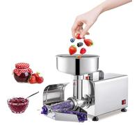 Máquina coladora eléctrica de tomate - Máquina de prensa de alimentos de acero inoxidable para procesamiento comercial de tomates