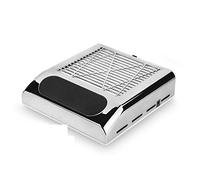Máquina Colectora De Polvo De Uñas De 80 W, Potente Extractor De Succión Con Ventilador De Uñas Eléctrico, Aspiradora De Manicura Con Filtro Reutilizable, Herramienta Profesional De Decoración De Uñ