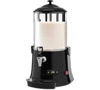 Máquina comercial de chocolate caliente con función de agitación y grifo, calentador eléctrico de bebidas para calentar café y té con leche