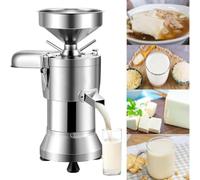 Máquina Comercial De Leche De Soja Automática 25kg/h, Con Separación De Pulpa Y Motor 1100W, Fabricadora De Tofu Y Bebidas Vegetales, Ideal Para Cocinas Profesionales Y Restaurantes