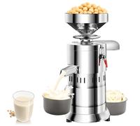Máquina Comercial de Leche de Soja de 1100W - Máquina Automática de Molienda de Soja con Capacidad de 45Kg/h para Procesamiento de Leche de Soja, Tofu y Frijol Seco