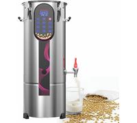 Máquina comercial de leche de soja de gran capacidad, totalmente automática, recién molida, sin residuos ni filtro, para restaurantes.