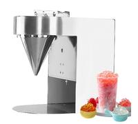 Máquina comercial de perlas para reventar, máquina automática de perlas de gelatina de 20-30 kg/h con tolva de acero inoxidable de 1,5 L, equipo de formación de bolas de jugo de frutas para tiendas de
