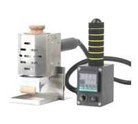 Máquina comercial de rodillos de pegamento termofusible, dispensador de pegamento termofusible manual de 150 W, temperatura ajustable de 50 a 300 °C, aplicador adhesivo de 50 ml/150 ml, para embalaje