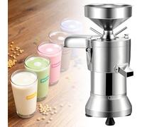 Máquina comercial for hacer leche de soja, automática for hacer leche de frutos secos con filtro de malla 100, que separa la leche de soja de la pulpa. Muele soja, arroz, maíz, patatas y más.(25kg)