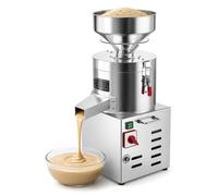 Máquina comercial for hacer mantequilla de maní,Molinillo eléctrico de pasta de sésamo de 1,1 kw,Máquina for hacer mantequilla de nueces de acero inoxidable(Alloy)