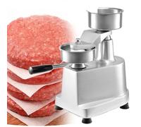 Máquina comercial para hacer hamburguesas para uso doméstico, formación manual de hamburguesas con papeles, tamaños versátiles