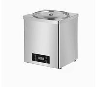 Máquina Comercial para Templar Chocolate, Calentador de Chocolate para Catering, Plato de frotamiento eléctrico de Acero Inoxidable de 3L/7L, Temperatura Ajustable de 30-100 °C, Pantalla LCD 3L