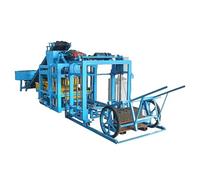 Máquina compacta manual de prensa de bloques de hormigón huecos para proyectos de pavimentación duraderos, fabricante de ladrillos para construcción de paredes