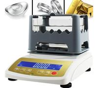 Máquina comprobadora de pureza de oro para la industria de la joyería, investigación de metales preciosos, precisión de pesaje de laboratorio de 0,001 g/cm3/0,0001 g/cm3,300K
