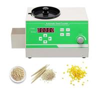 Máquina contadora de partículas, contador automático de semillas con función de velocidad ajustable, capacidad de conteo de hasta 99,999, pantalla LED para granos y semillas