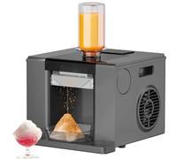 MáQuina Coreana Para Hacer Hielo Raspado Bingsu, MáQuina Para Hacer Helados Con Copos De Nieve Y Pantalla TáCtil, 60Kg/24H, De Limpieza AutomáTica Para Uso Comercial Y DoméStico.,Black
