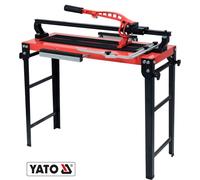 Cortadora de azulejos Cortadora de azulejos Doble riel Patas desplegables 600 mm