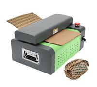 Máquina cortadora de cajas corrugadas, 325 mm de ancho máximo, velocidad de 3 m/min, trituradora de cartón residual para envasado de cosméticos, cerámica, tazas, platos
