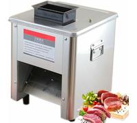 Máquina cortadora de carne comercial, 3 en 1, cubos de tiras de rebanadas, fácil de limpiar, 850 W, cortador de alimentos para una preparación eficiente de la cocina