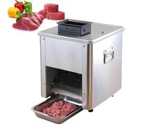 Máquina Cortadora De Carne Comercial, Cortadora De Carne Eléctrica De 850 W, Cuchillas Opcionales Con Hoja De 2,5/3/3,5/5/7/10/15 Mm, 200 Kg/h, Cortador De Acero Inoxidable Para Pollo De Carne 10mm