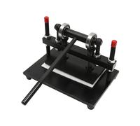 Máquina cortadora de cuero, placa de grabado manual de 2 toneladas, troqueladora, herramienta de grabado recorrido de 0,6 pulgadas Múltiples usos