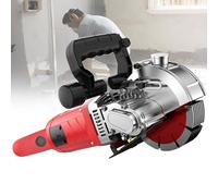 Máquina cortadora de pared ajustable, 220V, 8300W, for mármol y mampostería, con Control de polvo y mango giratorio, 1 ud.