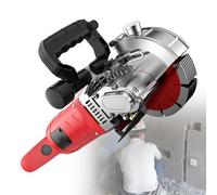 Máquina cortadora de pared ajustable de 8300W - Cortadora profesional de hormigón y mármol de 220V con polvo y mango giratorio